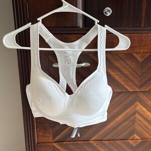 VSX White Racerback Support Bra - Women Intimates & Sleepwear